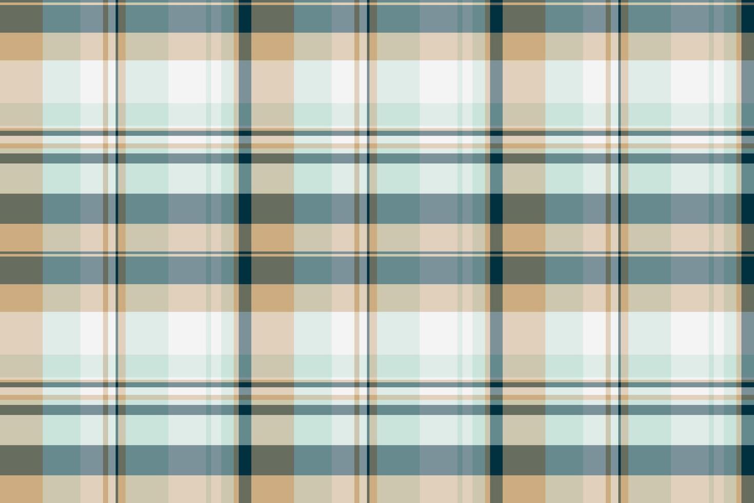 Poncho plaid fabric check, softness textile background seamless. Club tartan pattern texture in pastel and light colors. vector