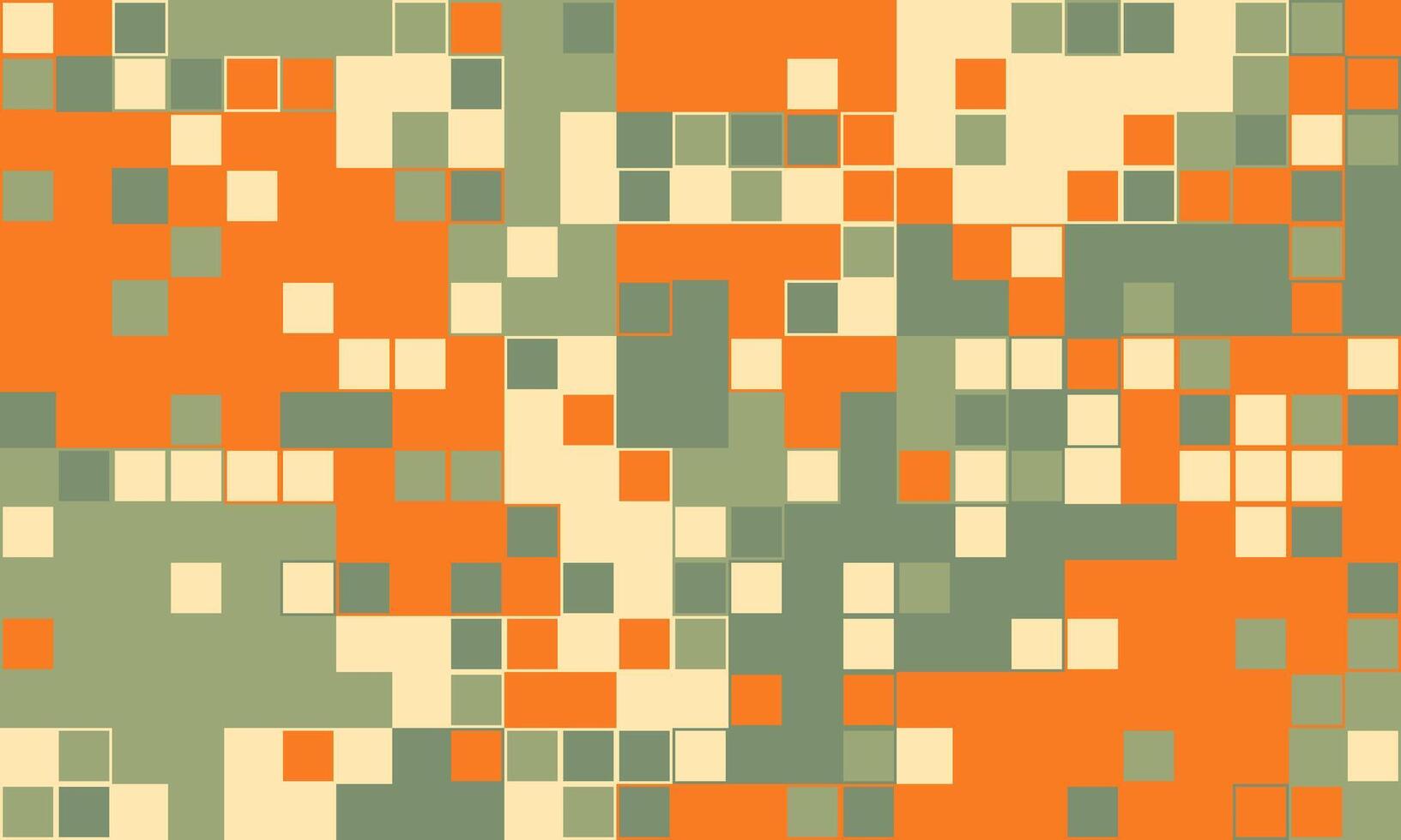 Abstract geometric mosaic pattern. Earthy tones create a textured, pixelated background ideal for website banners, presentations, or modern design projects. vector
