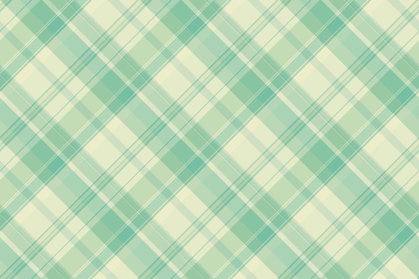 Symmetry background plaid textile, tablecloth check pattern fabric. 30s tartan texture seamless in light and pastel colors. vector