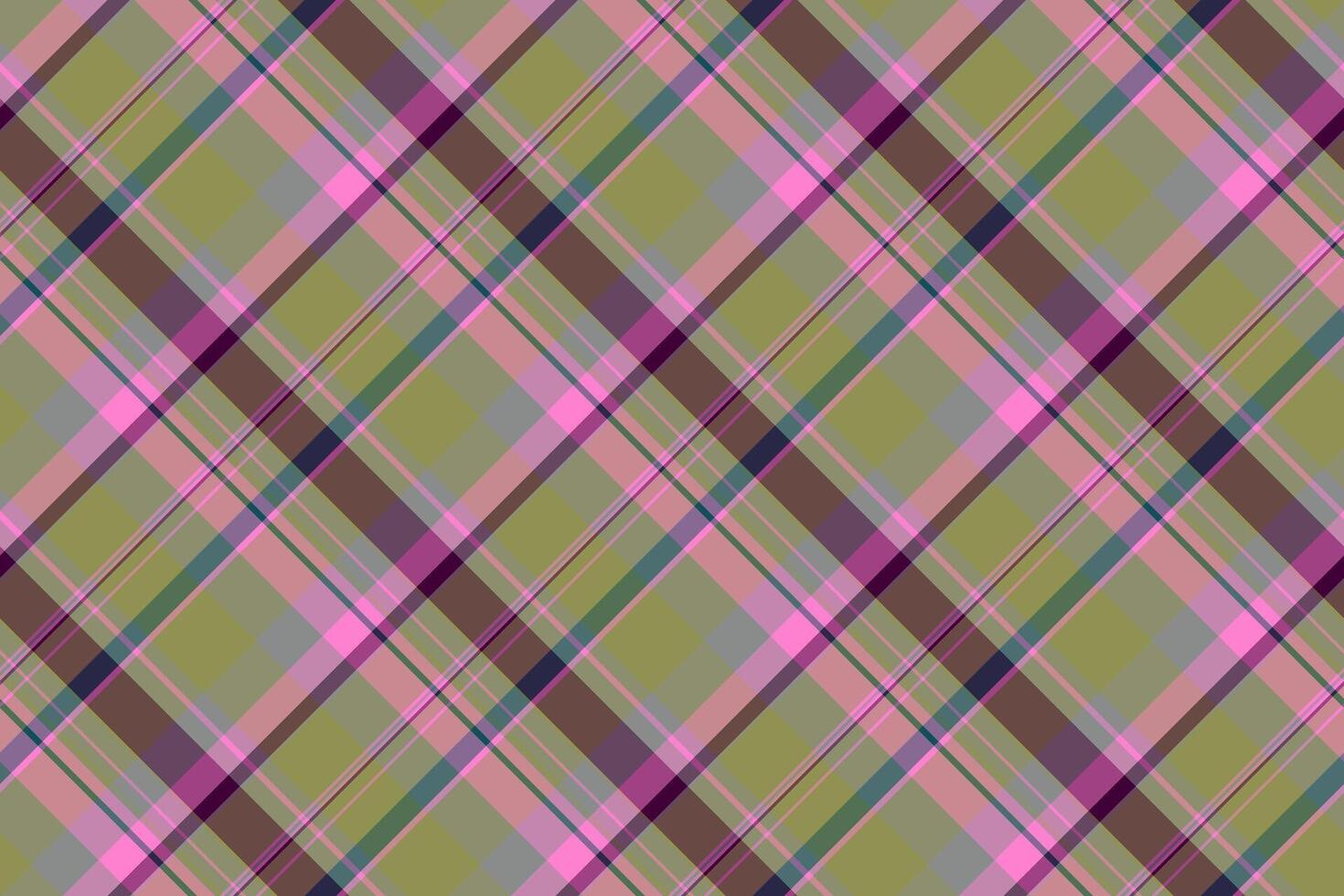 Pretty texture pattern fabric, trendy tartan background. Napkin seamless textile plaid check in pastel and pink colors. vector