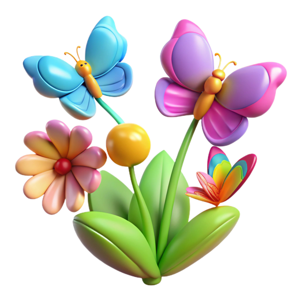 pristine melancholic urban A group of colorful butterflies fluttering around a flower garden, vibrant colors and soft lighting, in a romantic style detailed png