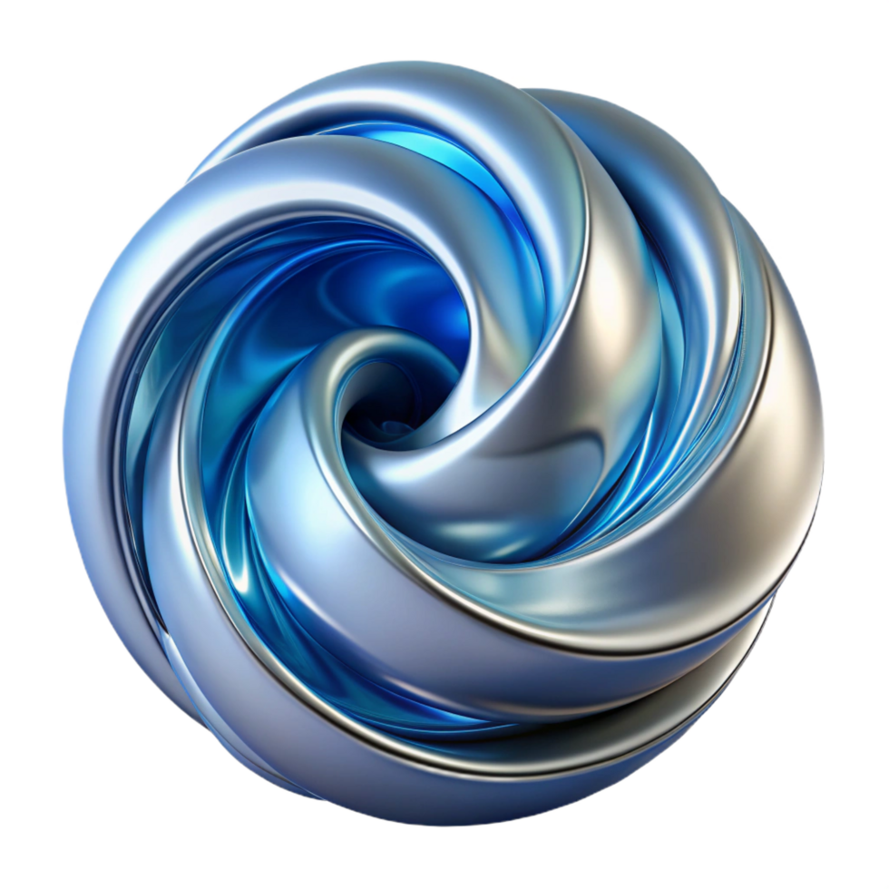 remarkable creative A swirling mass of liquid mercury in shades of silver and blue, dynamic lighting with reflections, Surrealist style flawless png