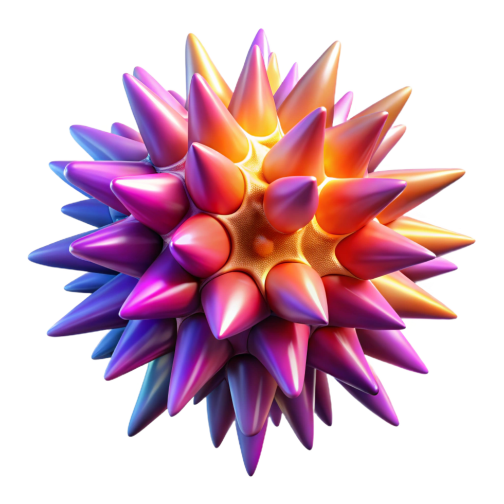 fascinating memorable A chaotic explosion of vibrant color, resembling a supernova, with sharp contrasting hues and a grainy, textured appearance. Digital art style png