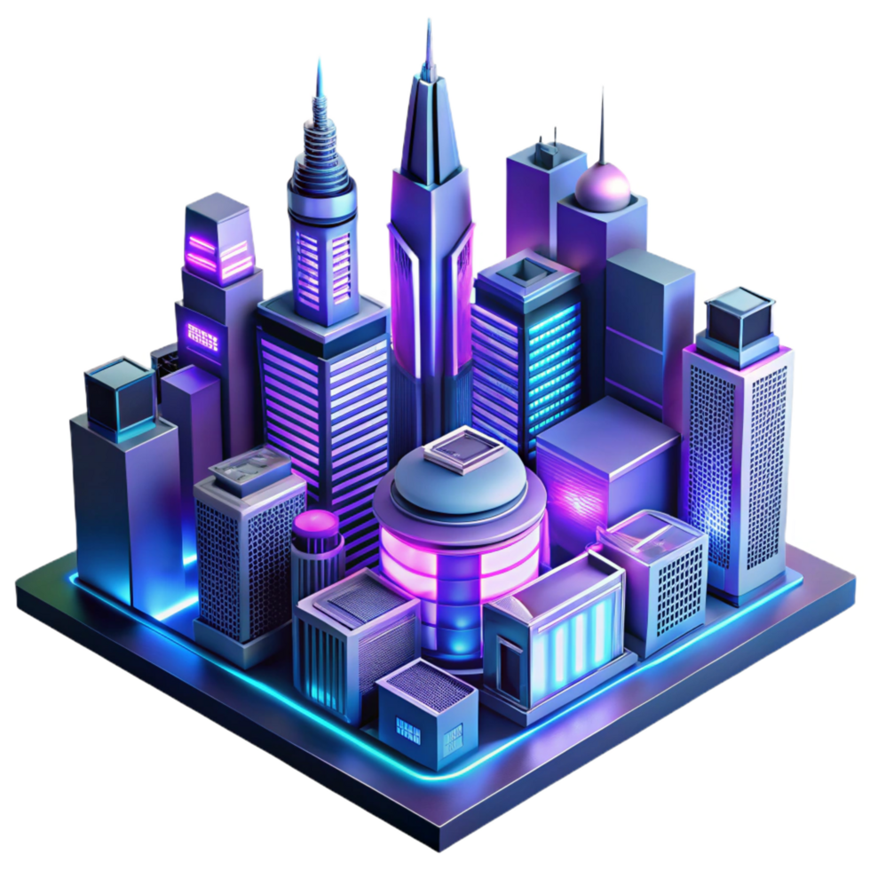 nostalgic immaculate Futuristic cityscape at night, neon lights reflecting on sleek buildings, cyberpunk style, cinematic lighting, fine detail png