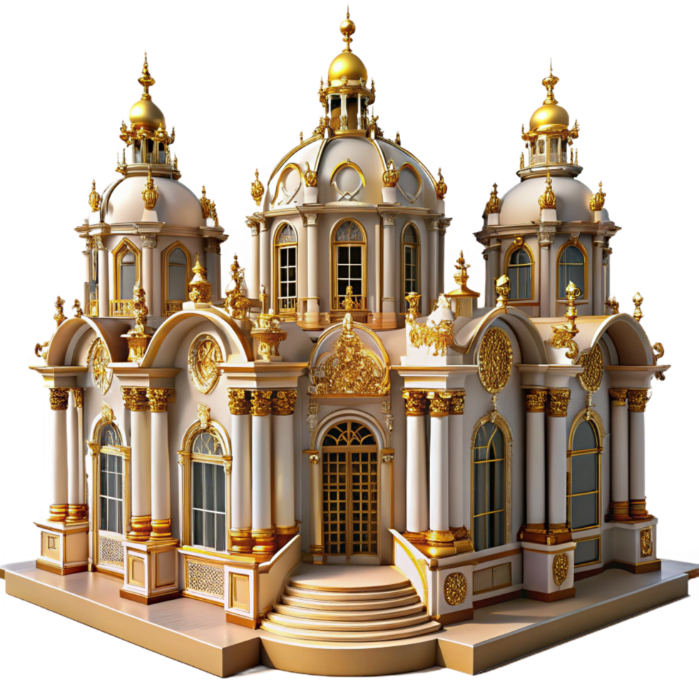 sumptuous calm avant garde An ornate Baroque palace, gilded details, opulent interiors, dramatic lighting, highly detailed, impeccable png