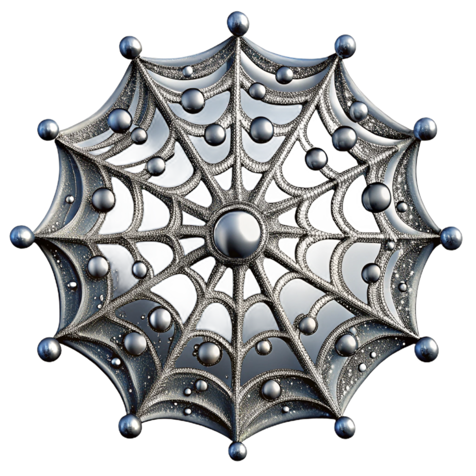 notable victorian A close up of a dew covered spider web, intricate design, sparkling droplets, macro photography, masterfully captured png