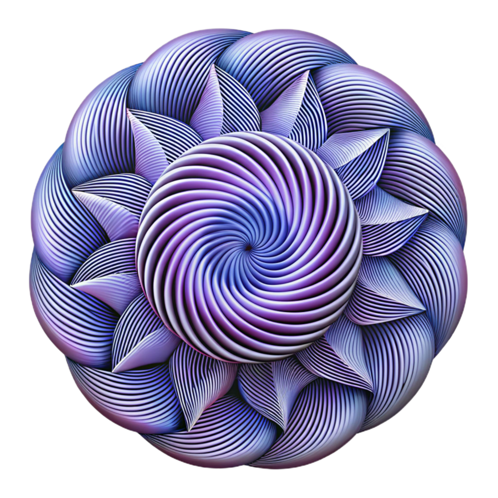 alluring exemplary A mesmerizing pattern of moir lines, creating an optical illusion of movement, lit by a flickering, stroboscopic light, in an Op Art style png