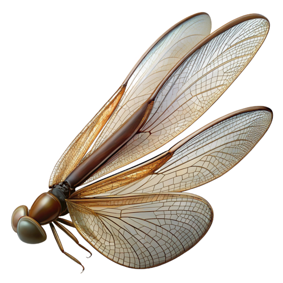 dramatic radiant A close up of a dragonfly s wing, intricate veins, transparent and delicate, macro photography, genuine png