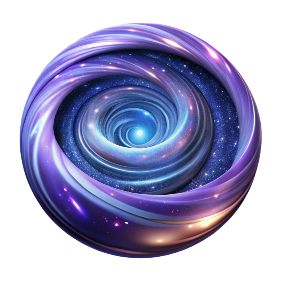 elegant retro A swirling vortex of stardust and cosmic energy, illuminated by distant galaxies, in a celestial, astronomical style top tier png
