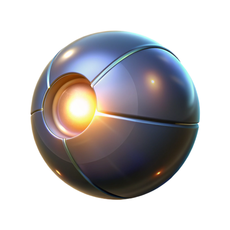 playful impressive A single, glowing orb emitting a beam of light, dramatic lighting with lens flares, Science Fiction style impeccable png