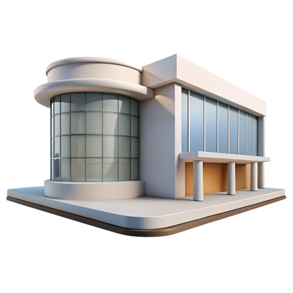 captivating celebrated A modern, minimalist museum, clean lines, bright natural lighting, architectural photography style, png