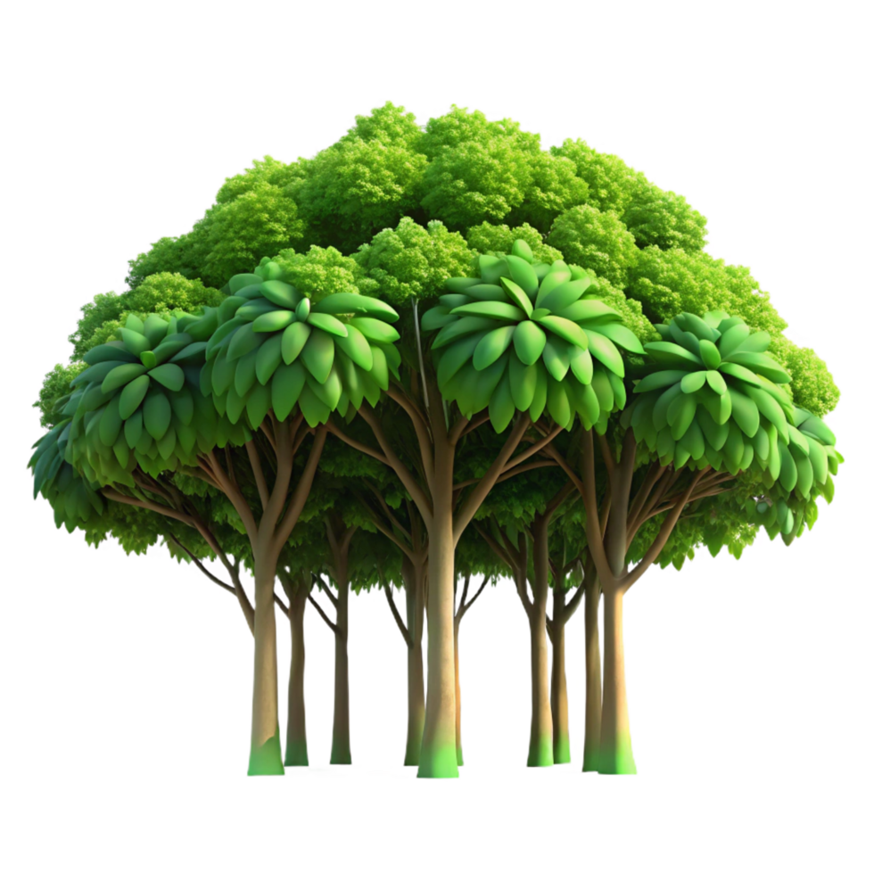 distinguished vintage A lush green jungle canopy viewed from below, dappled sunlight, realistic style fine detail png