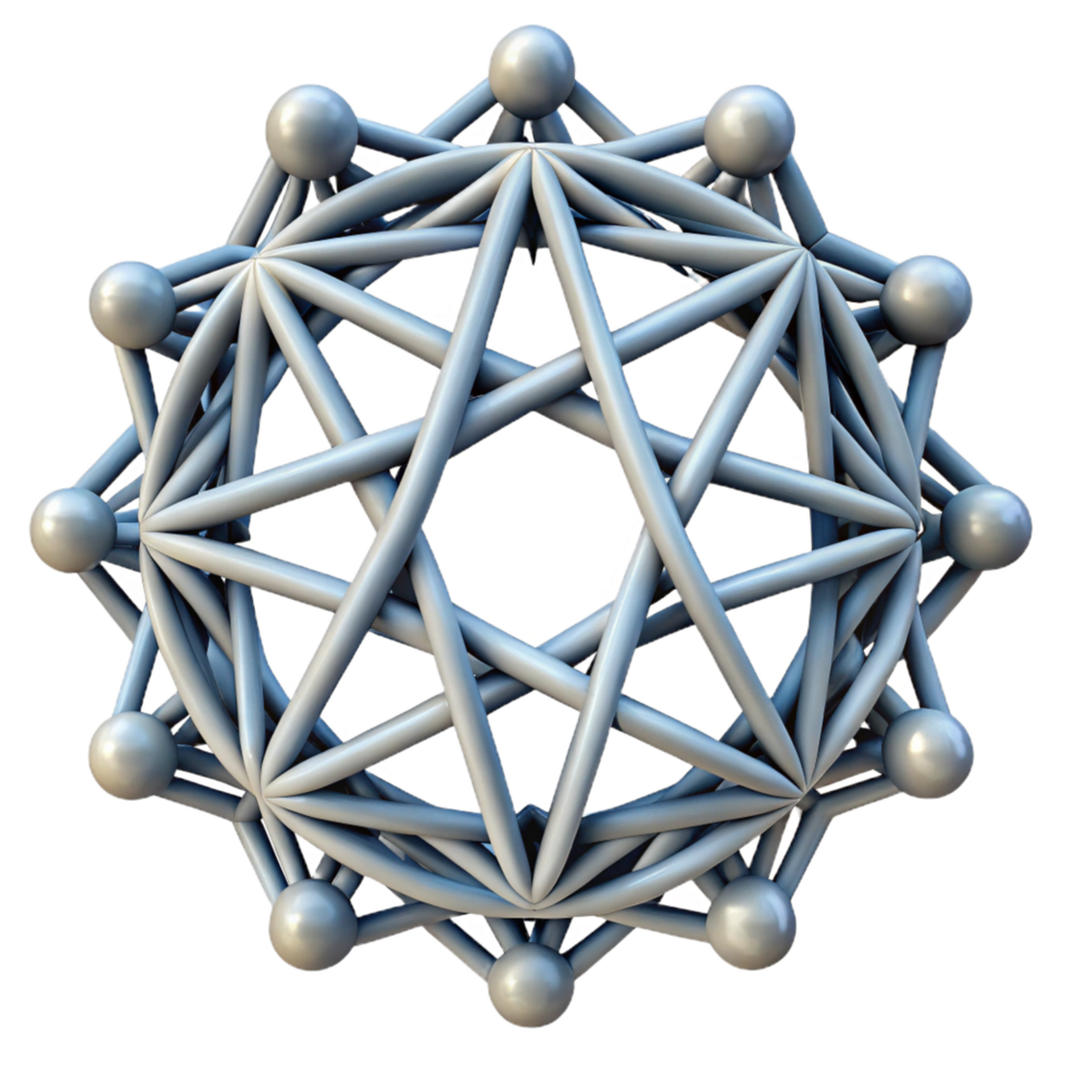 coveted industrial A complex network of interconnected lines and curves, forming an intricate, abstract pattern, in a minimalist, geometric style fine detail png
