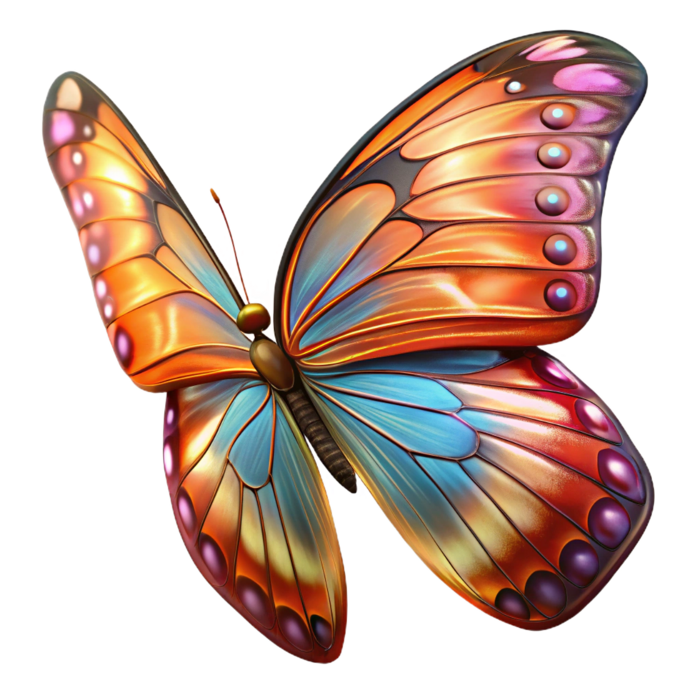 tranquil radiant A close up of a butterfly s wing, intricate patterns and vibrant colors, macro photography style, natural light professional png