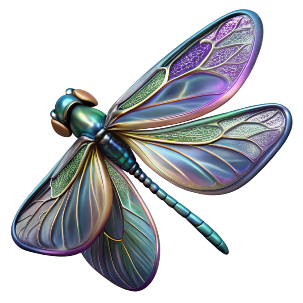 sumptuous dreamy nordic A close up of a dragonfly s wings, macro photography, iridescent colors, intricate details, genuine png