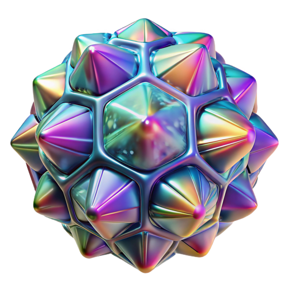 pristine passionate urban A microscopic view of a crystalline structure, vibrant iridescent colors, intricate fractal patterns, scientific illustration style, sense of wonder and complexity refined png