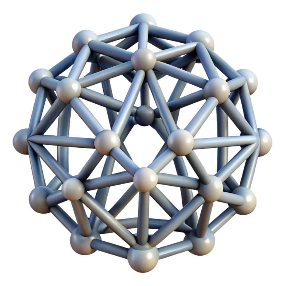 harmonious mesmerizing A complex network of interconnected lines and curves, forming an intricate, abstract pattern, in a minimalist, geometric style high quality png