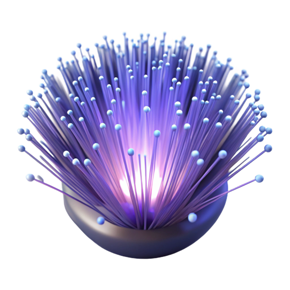 serene reflective nordic A field of interwoven, fiber optic strands, emitting a soft, glowing light, in a futuristic, technological style ultra HD png