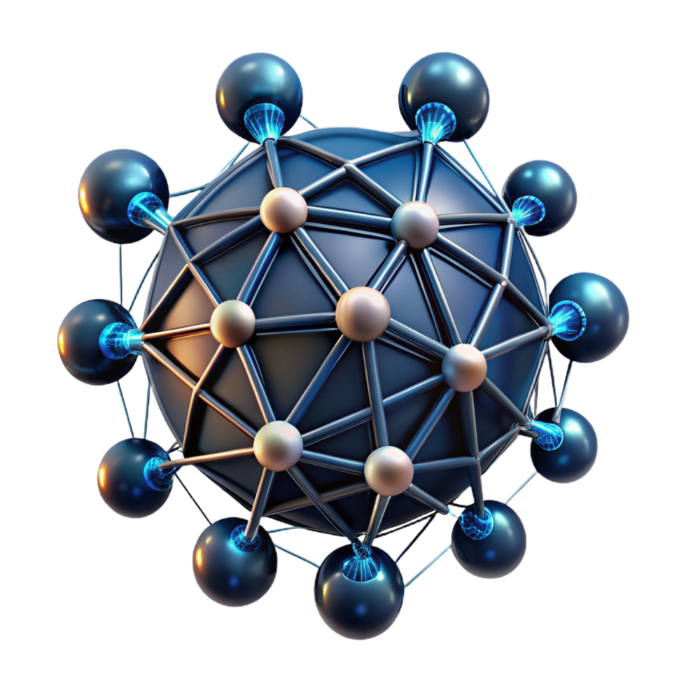 unparalleled minimalist A stylized representation of artificial intelligence, a glowing network of neural pathways, dark and mysterious lighting, abstract art style studio quality png