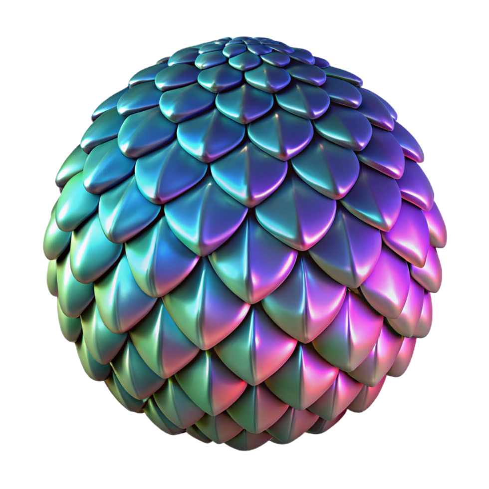 stunning melancholic surreal A field of shimmering, iridescent scales resembling a dragon s skin, illuminated by a gradient of cool colors, fantasy style gallery standard png