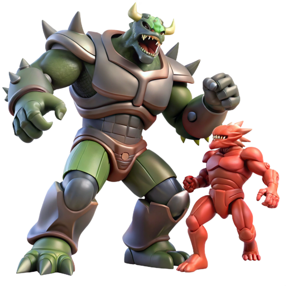 spectacular bold retro A giant robot battling a giant monster in a futuristic city, dynamic pose, dramatic lighting, anime style, high quality png