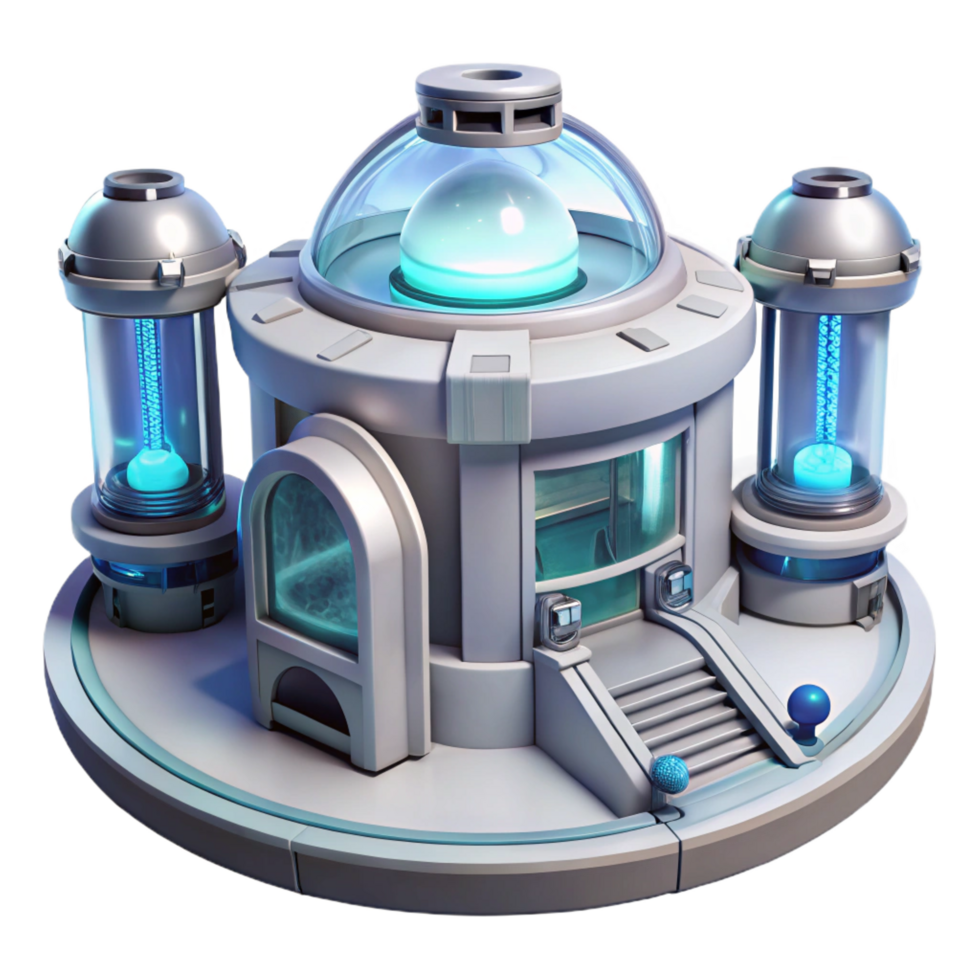 breathtaking sought after A futuristic research facility, sterile white environment, bright fluorescent lighting, scientific atmosphere, sci fi style, png