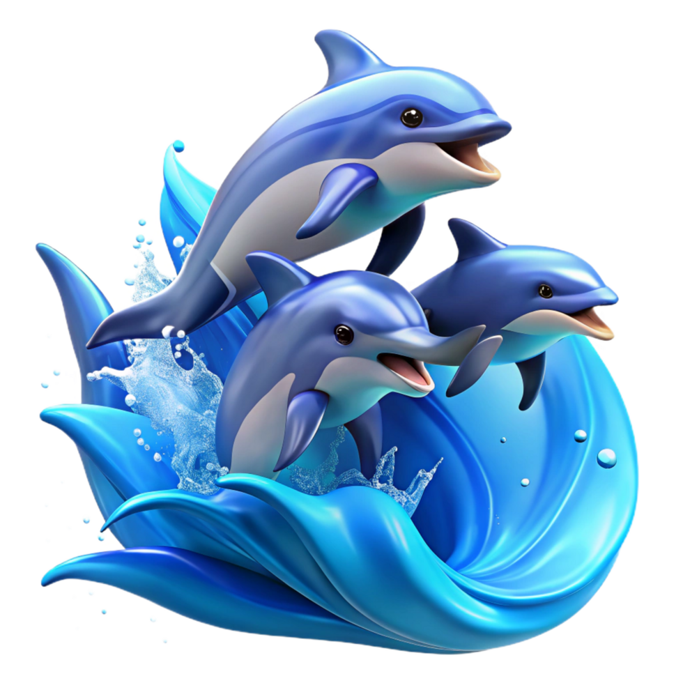 その他 Artbeats Dolphins exceptional futuristic A pod of dolphins leaping through the