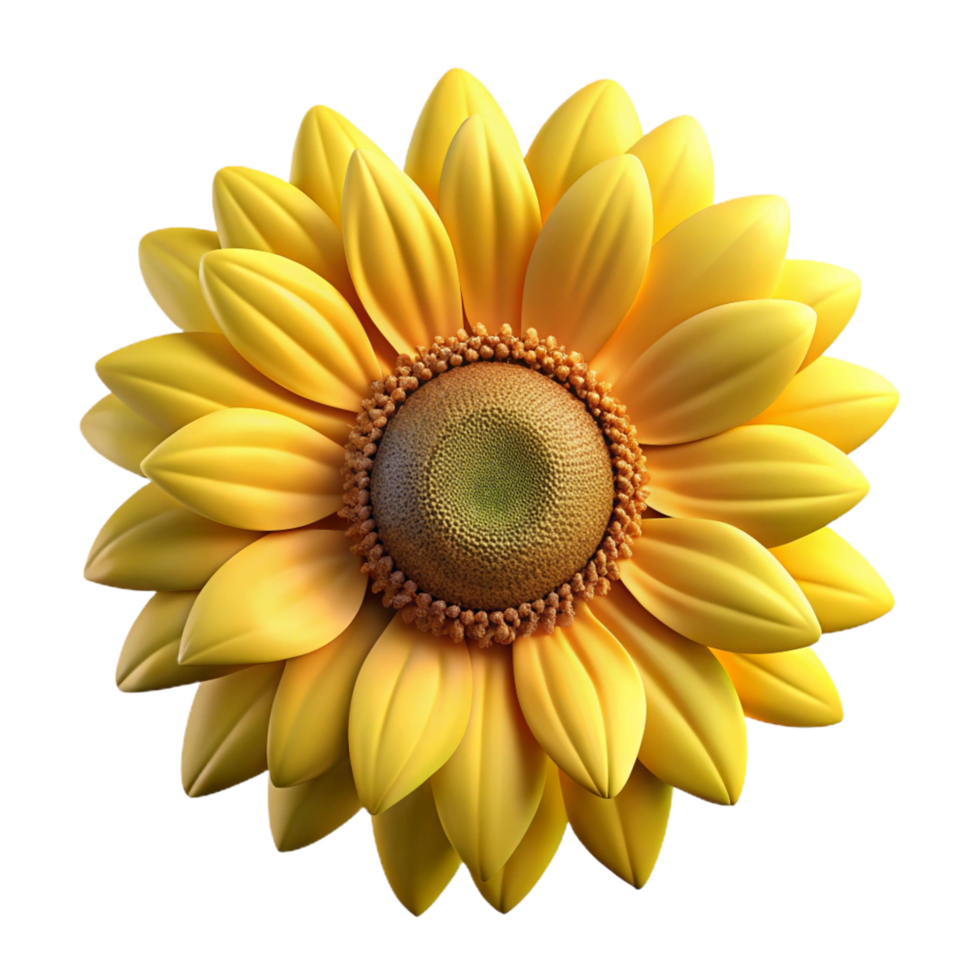 immaculate coastal A close up of a blooming sunflower, golden hour lighting, detailed textures, botanical illustration style genuine png