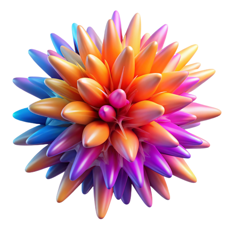 magnificent inspired A chaotic explosion of vibrant colors, with dynamic brushstrokes and a grainy texture, in an abstract expressionist style, lit by a single spotlight png
