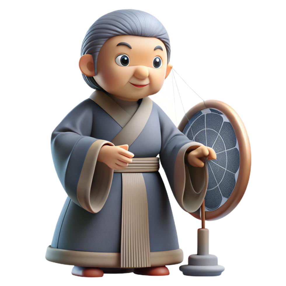 ethereal majestic A wise old jorogumo spinning a web, dimly lit, Japanese art style premium png