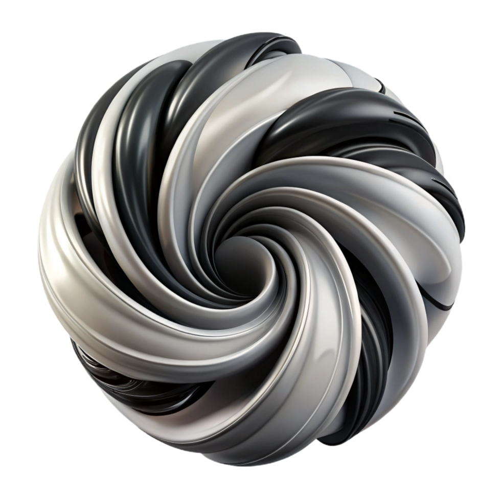 dramatic beautiful A dynamic composition of swirling brushstrokes, in shades of black and white, with a strong contrast and a gestural, abstract expressionist style studio quality png