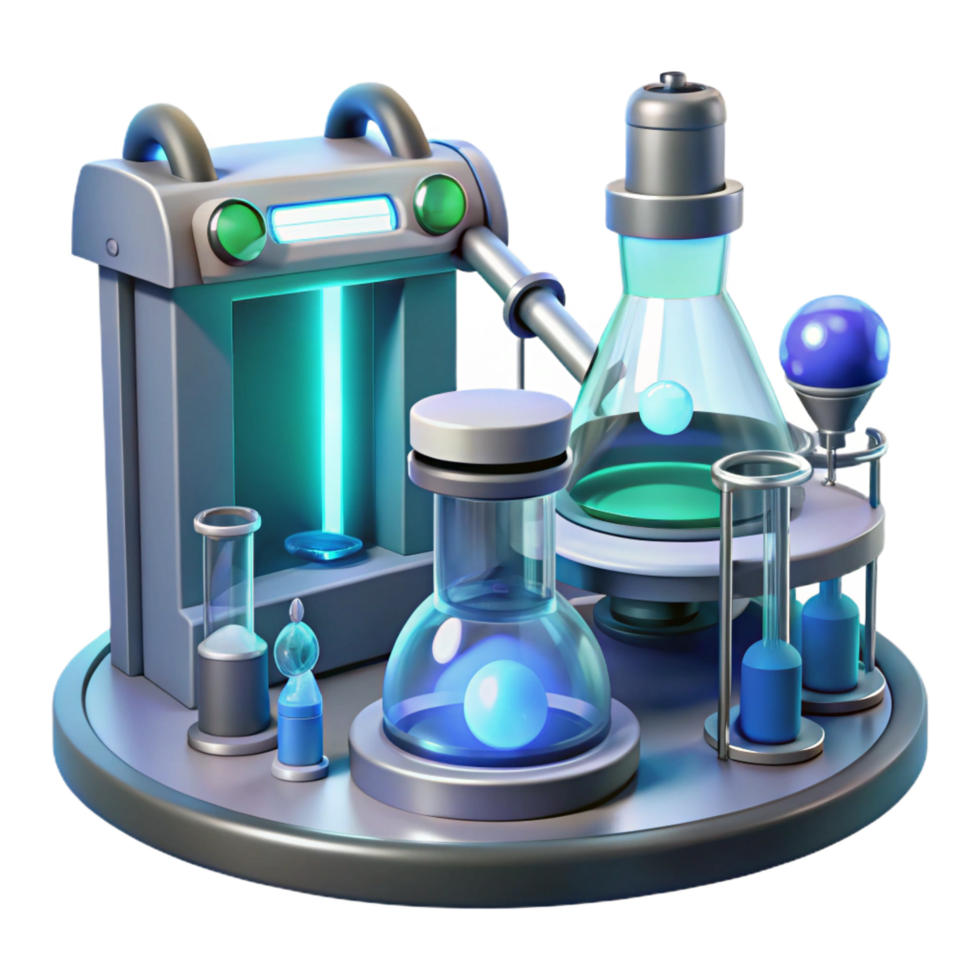 rare minimalist A futuristic laboratory, advanced scientific equipment, sterile, bright lighting, realistic style masterfully captured png