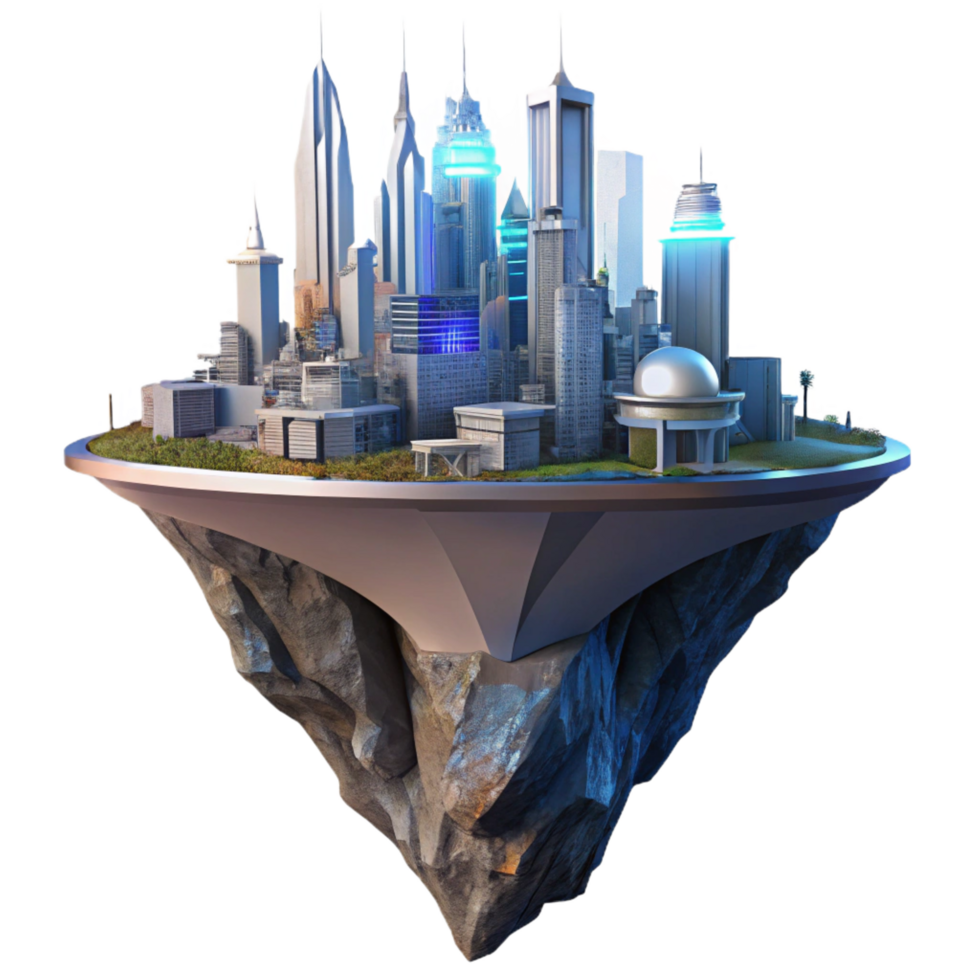 enchanting tropical A futuristic city built into the side of a cliff, sleek design, dramatic lighting, cyberpunk style, luxury png