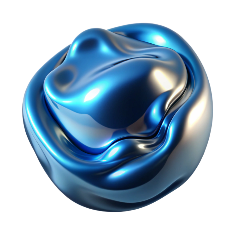 standout urban A close up of a liquid metal surface, with ripples and reflections, illuminated by a cool, blue light. Abstract macro photography style, futuristic 4K png