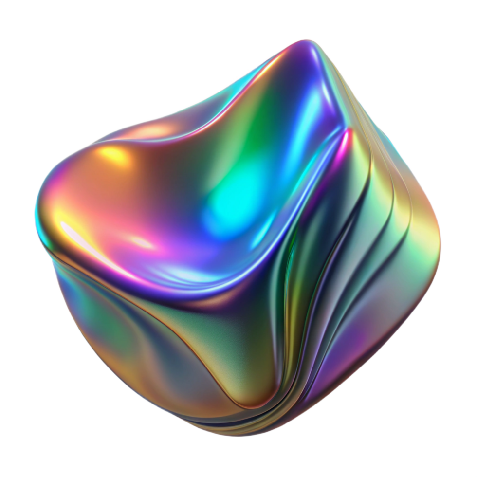 nostalgic dramatic A shimmering, iridescent surface rippling and distorting, reflecting a spectrum of vibrant colors, in a fluid, dynamic style exclusive png