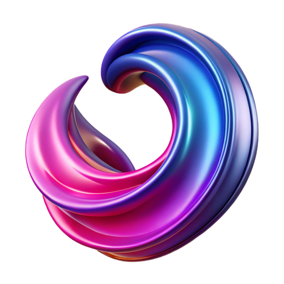 intense gorgeous A single, swirling brushstroke of vibrant paint, dynamically lit perfect clarity png