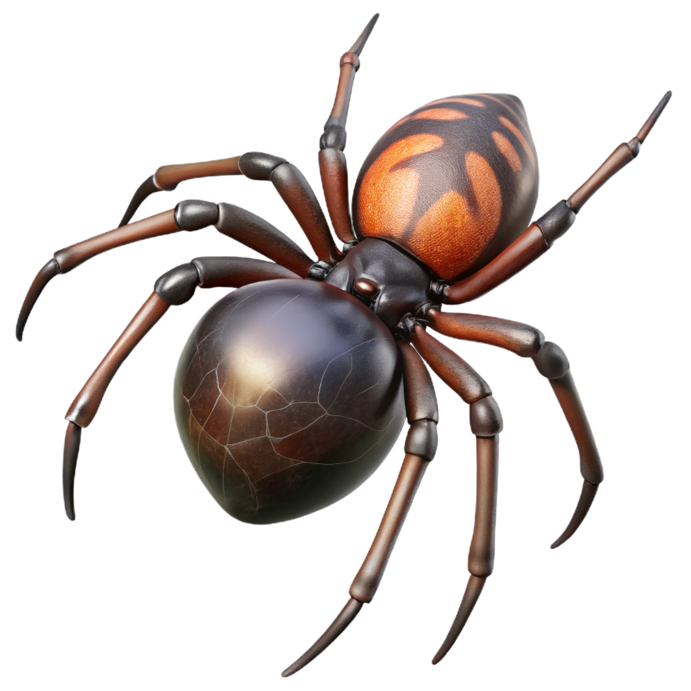 dynamic pristine A spider spinning a web, detailed close up, macro photography style gallery standard png