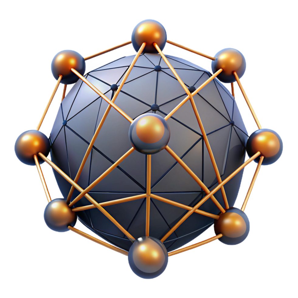 sought after urban A stylized representation of the internet, a vast network of interconnected nodes, glowing lines, dark and mysterious lighting, abstract digital art precision png