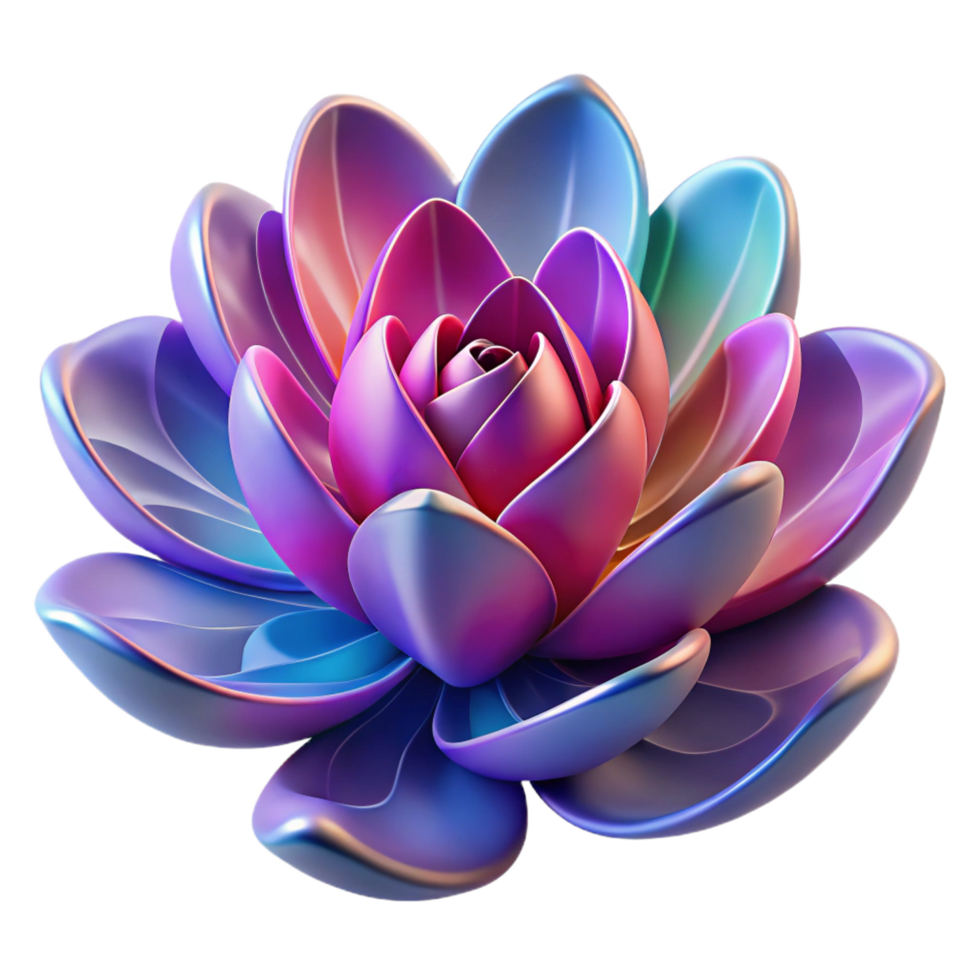 alluring intense art deco An abstract interpretation of a flower blooming, using flowing lines and vibrant colors, softly lit crisp png