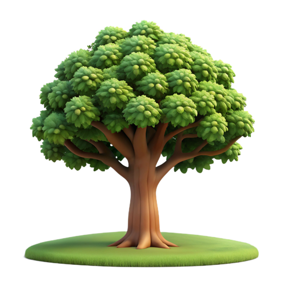 coveted avant garde A majestic oak tree in a field, soft afternoon light, timeless and enduring, landscape photography style studio quality png