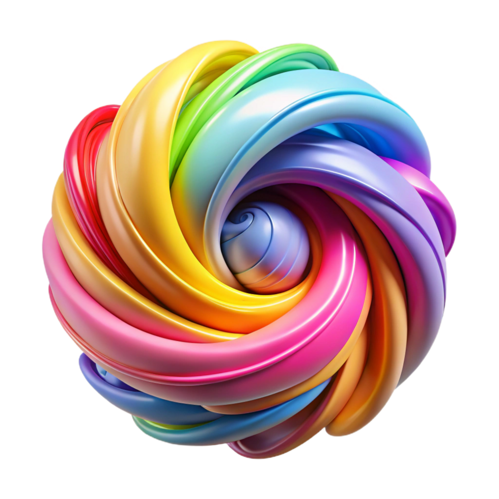 glorious organic A swirling mass of colorful paint strokes, creating a sense of movement and energy, in an abstract expressionist style. Impasto texture, vibrant palette premium png