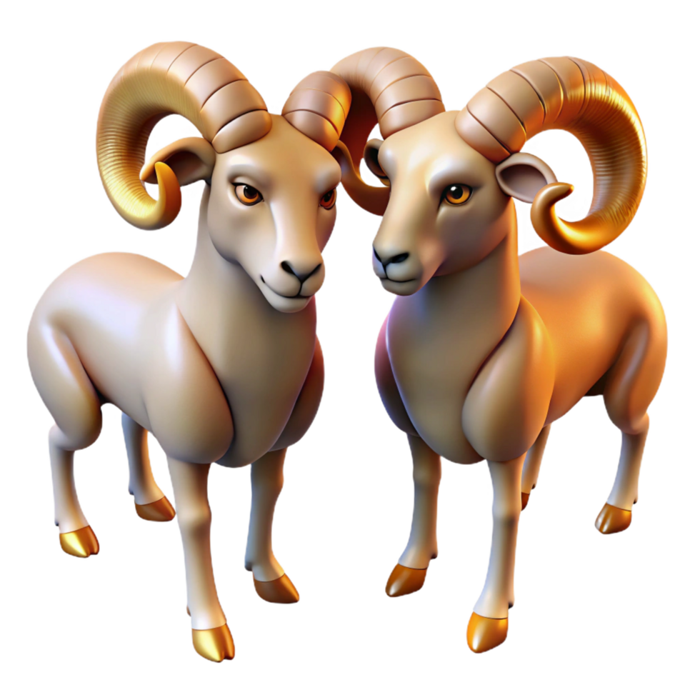 glorious victorian A pair of fighting rams, mountain landscape, dramatic lighting high resolution png