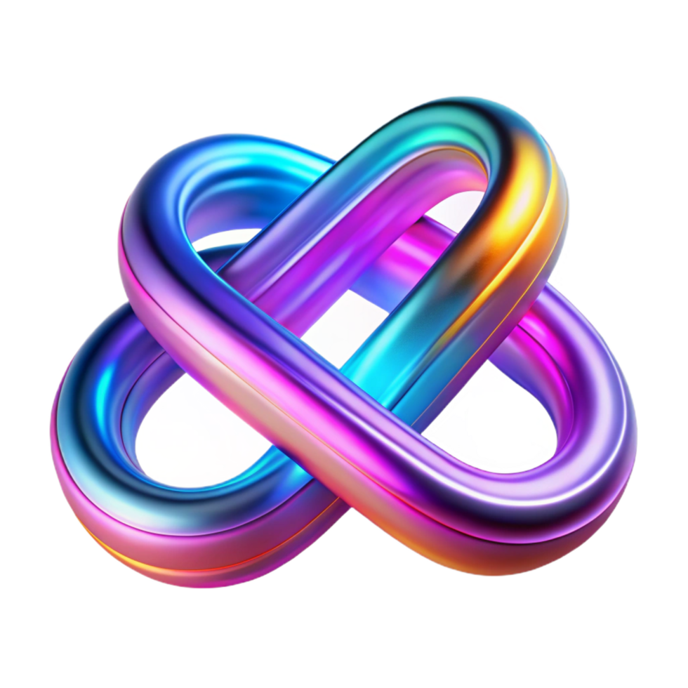 dramatic glorious A dynamic composition of intersecting light trails in vibrant neon colors, with a dark, moody background and transparent background refined png