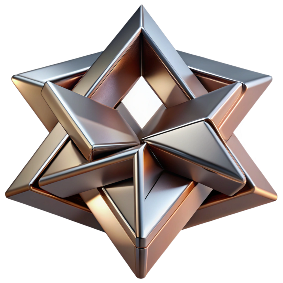 extraordinary baroque A dynamic composition of intersecting planes and angles, with a metallic texture, in a bold, geometric style, under harsh, directional lighting crisp png