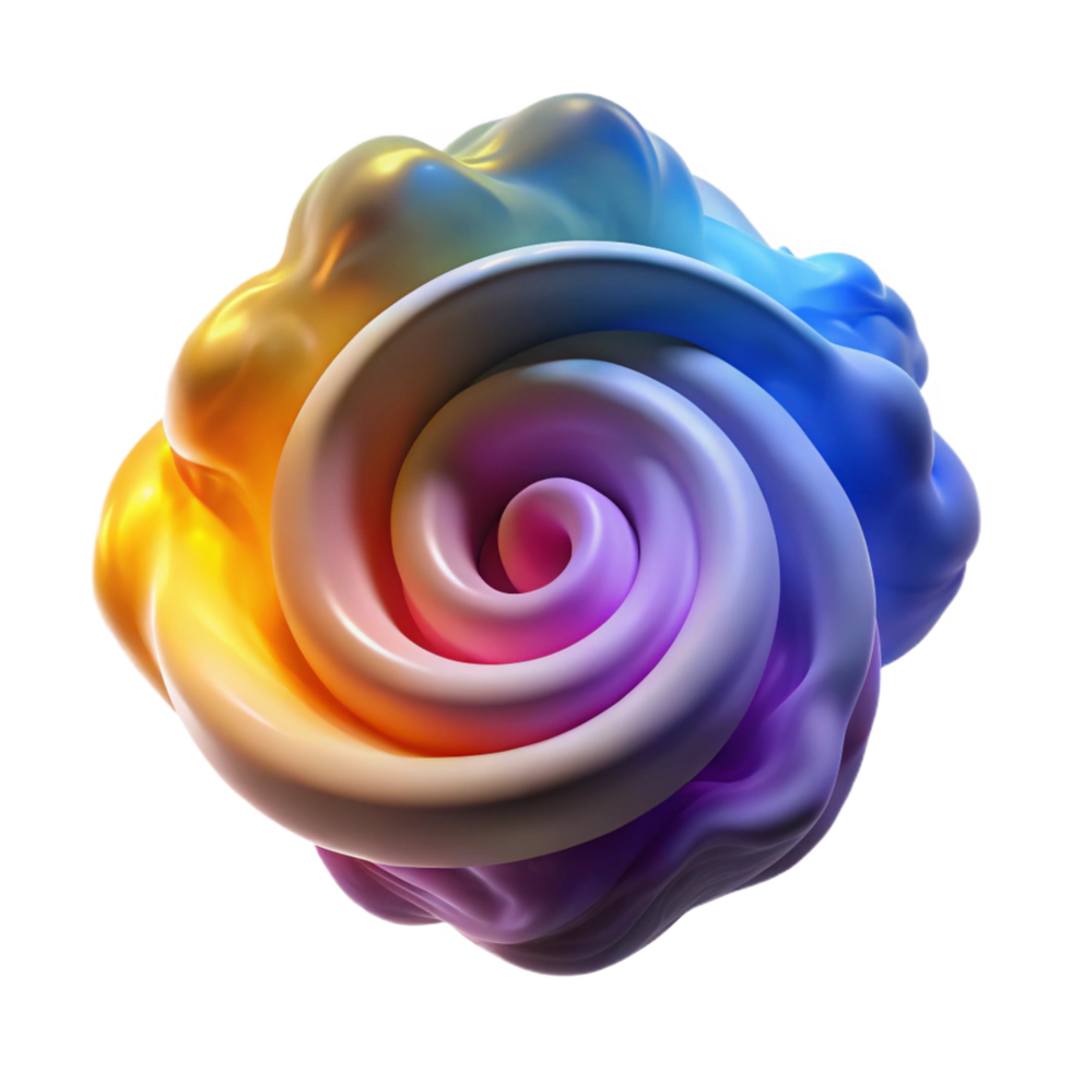 dramatic elegant A swirling vortex of smoke and dust, illuminated by multiple colored light sources, creating a dramatic and colorful effect elite png