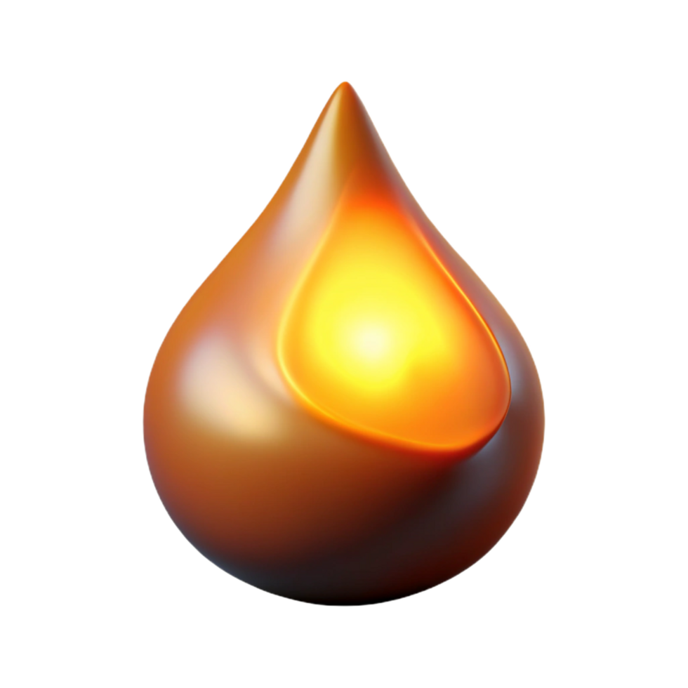 beautiful modern A single, glowing ember floating in darkness, radiating a soft, warm light authentic png