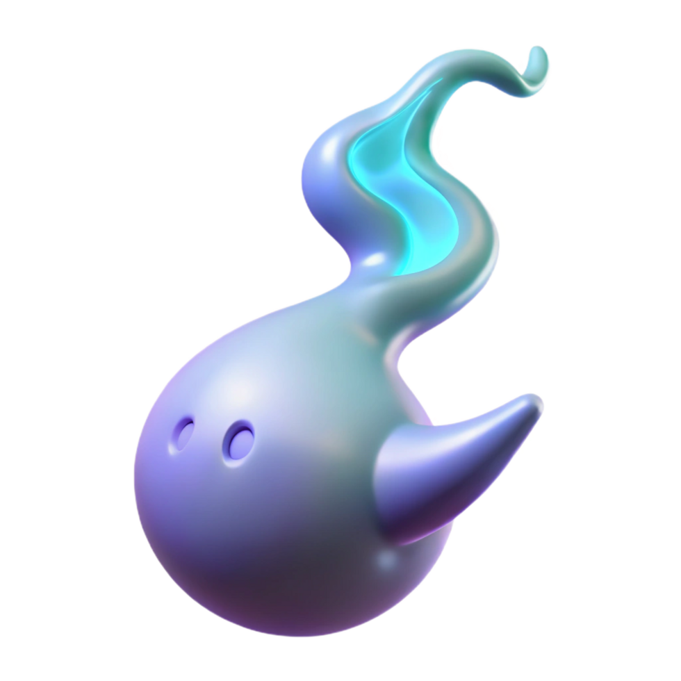 picturesque unforgettable A solitary, glowing will o the wisp floating through a dark, misty swamp, eerie, ethereal lighting, surrealist style png