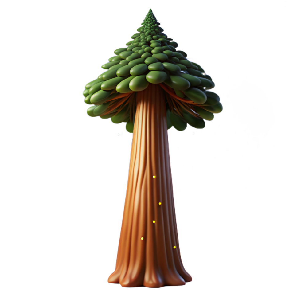 extraordinary intense organic A towering sequoia tree, reaching towards a starry night sky, low angle shot, ethereal lighting, luxury png