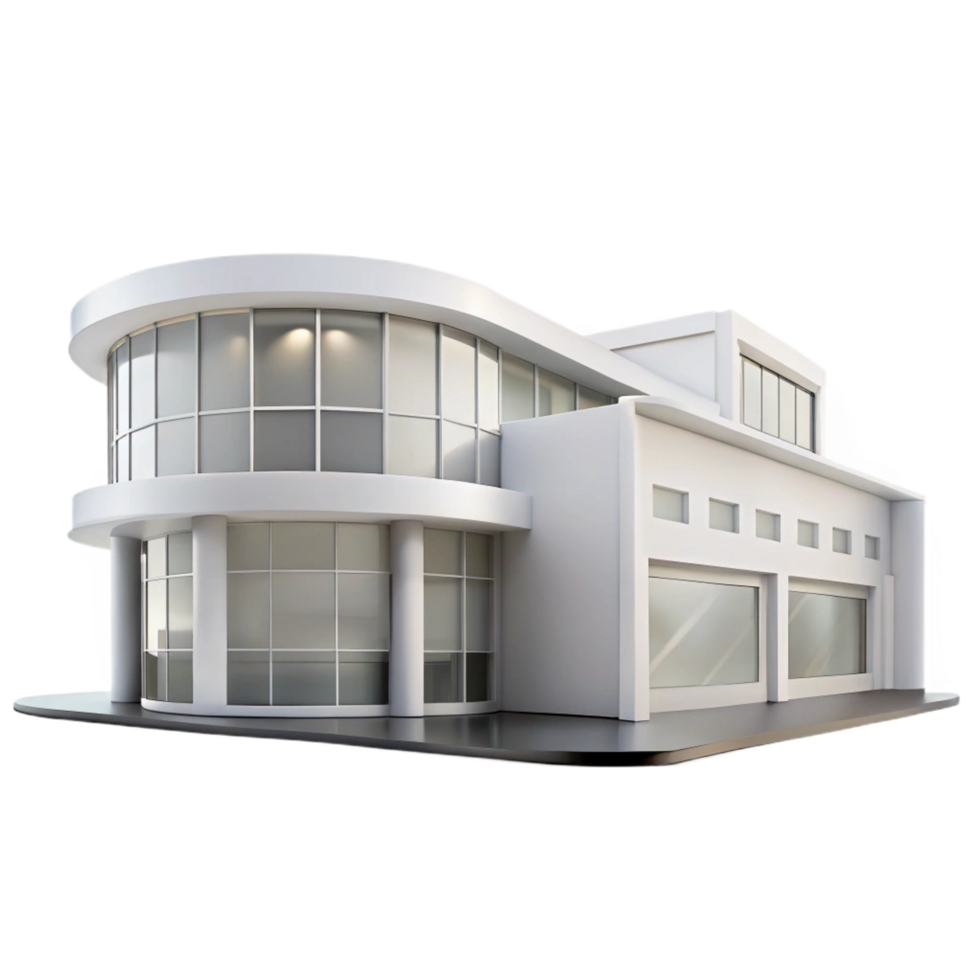 mysterious dazzling A modern art museum with sleek white walls and large windows, soft diffuse daylight, architectural photography style impeccable png