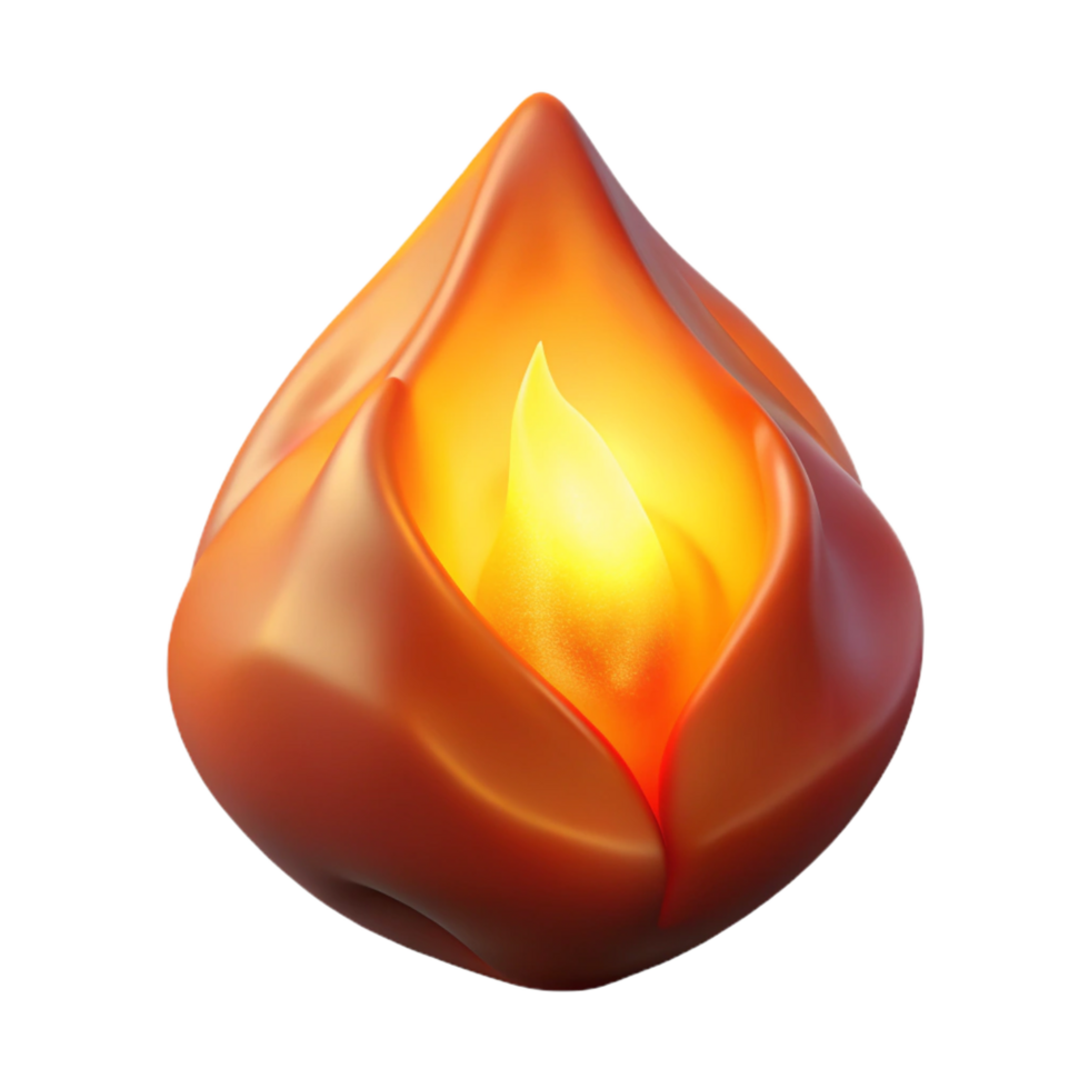 extraordinary timeless A single, glowing ember floating in darkness, radiating a soft, warm light png